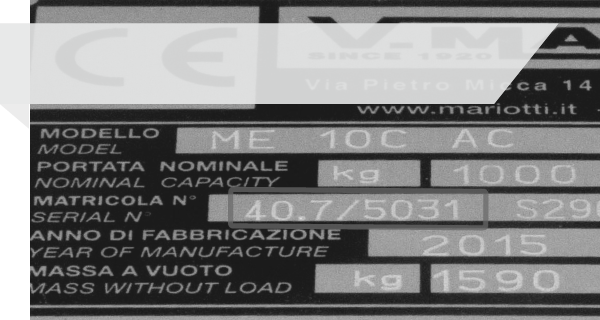 Mariotti forklift register